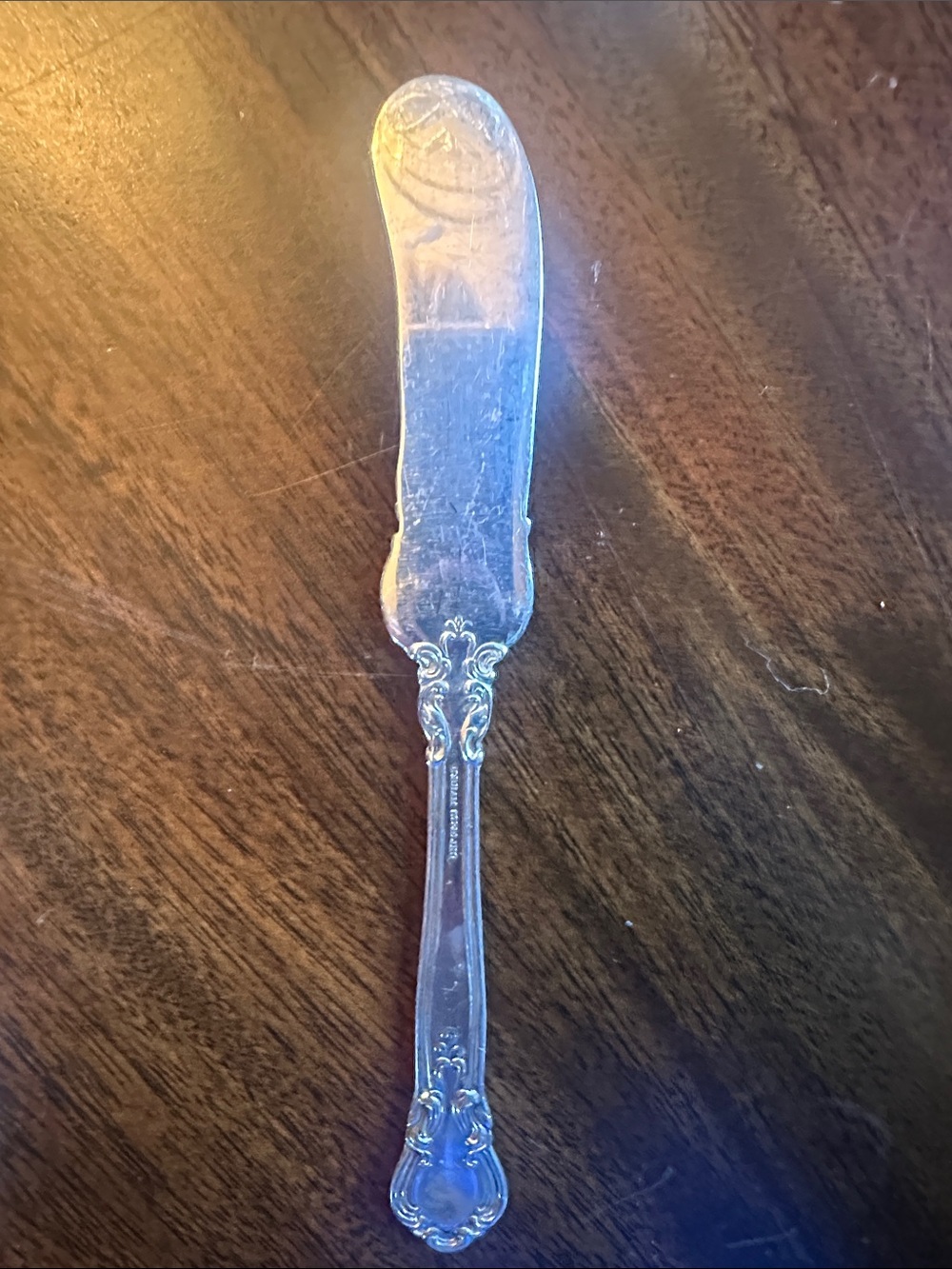 Gorham sterling silver Chantilly Butter Spreader